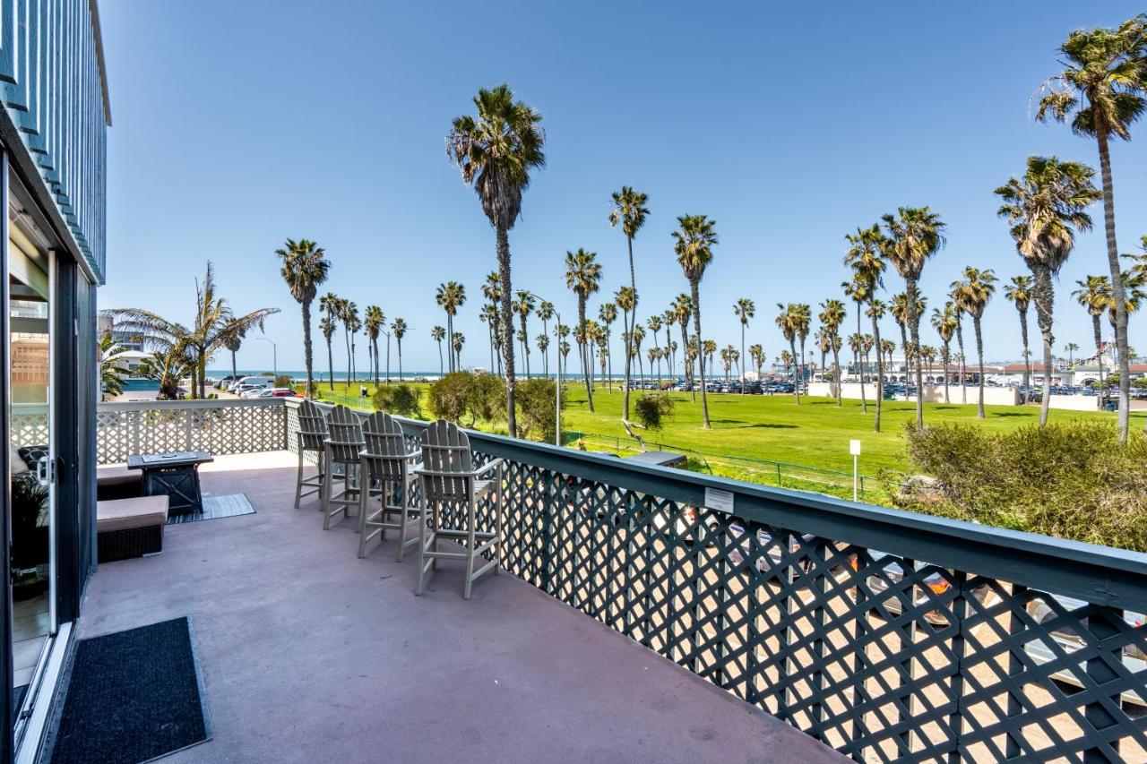 サンディエゴ Belmont Ocean Views - Massive Private Deck, Grill & Parkingヴィラ エクステリア 写真