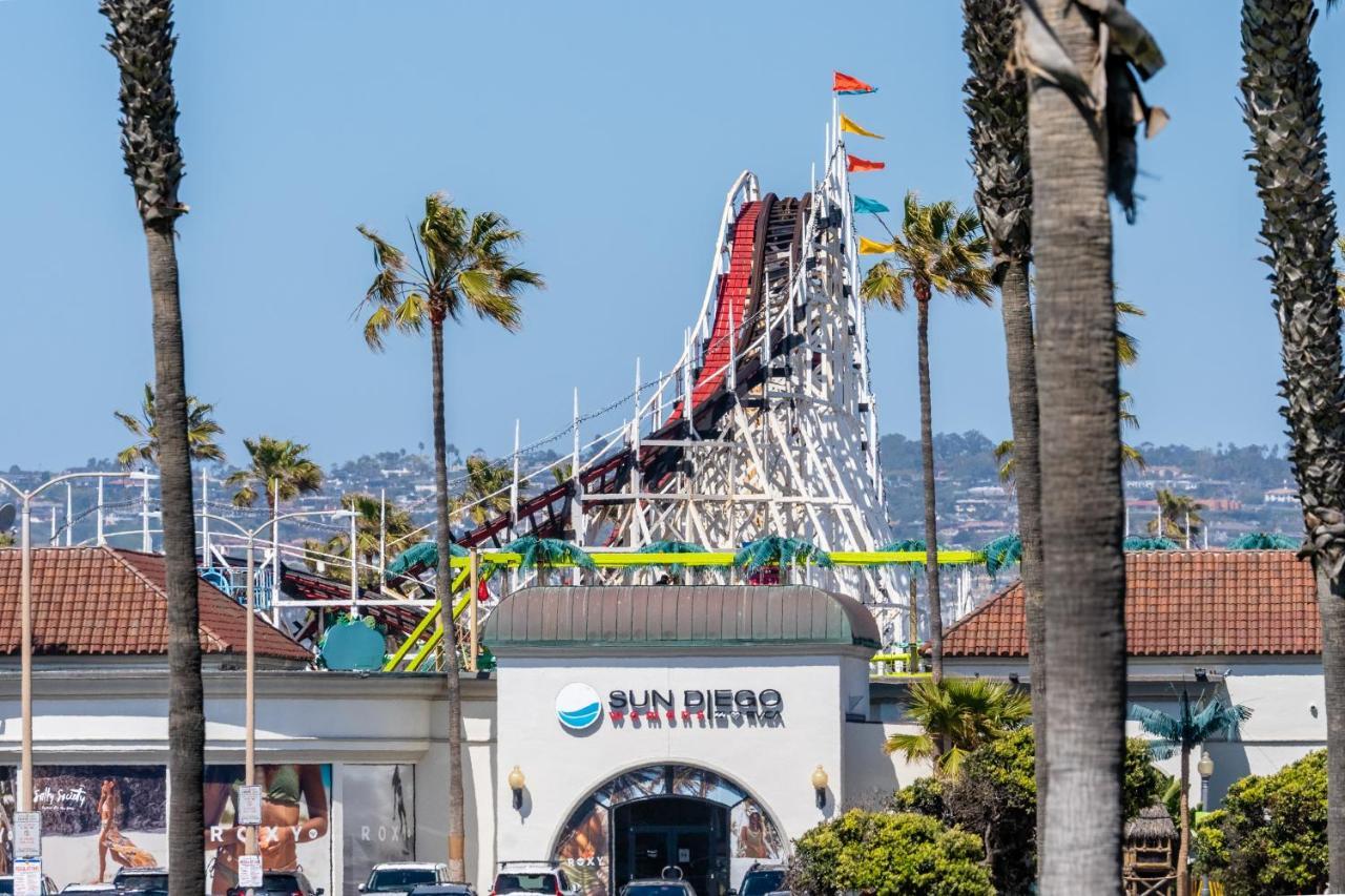 サンディエゴ Belmont Ocean Views - Massive Private Deck, Grill & Parkingヴィラ エクステリア 写真