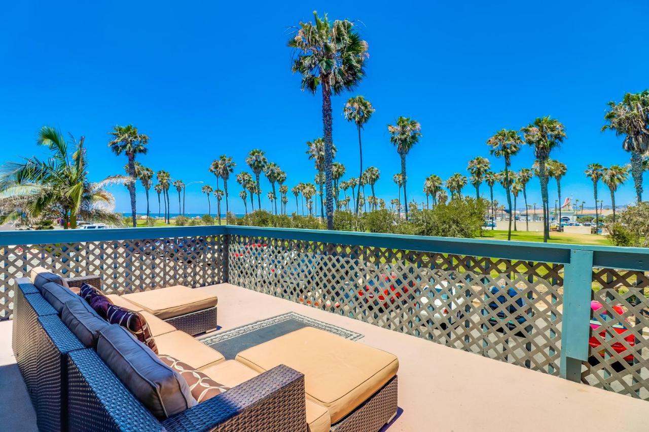 サンディエゴ Belmont Ocean Views - Massive Private Deck, Grill & Parkingヴィラ エクステリア 写真